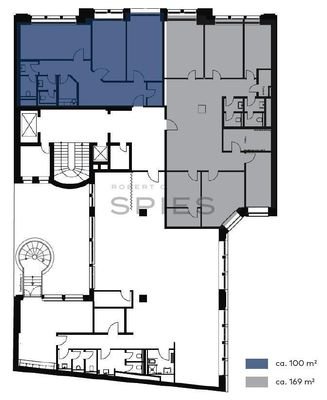 AUFTEILUNG / 2. OG / ca. 169 m²