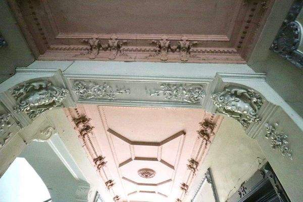 Hauseingang Stuckelemente 