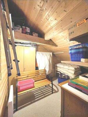 Ausgebautes Dachbodenabteil inkl. Dämmung