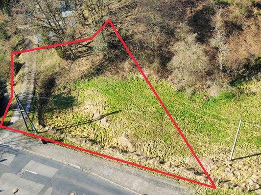 Luftaufnahme Grundstück 