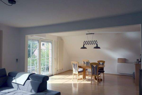 Blick auf den Essbereich DG