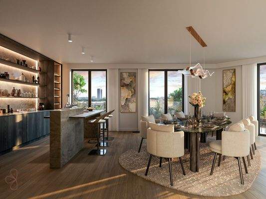 BW P10_Diva_Int PH Dining Dusk Final