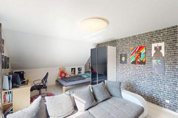 Jugendzimmer im Obergeschoss