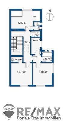 Plan Obergeschoß Langenzersdorf