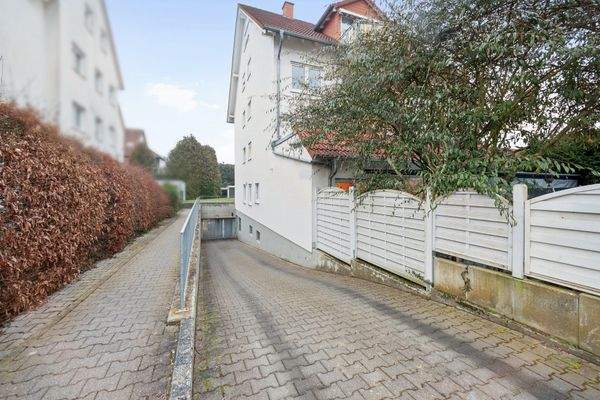 Zufahrt zur Tiefgarage