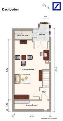 Grundriss Dachgeschoss