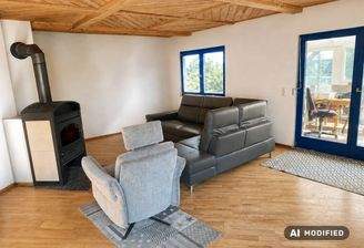 Wohnbereich mit Terrassenzugang