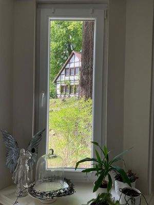 Blick auf 2. Gästehaus v. EG