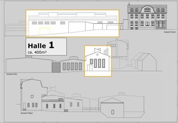 Halle 1 (ca 400m²), Titelbild