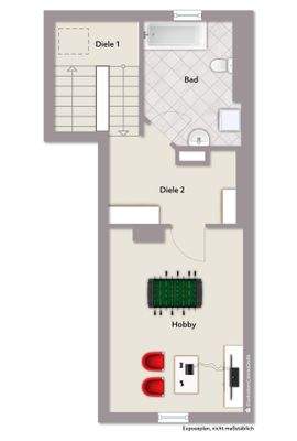 Grundriss Dachgeschoss