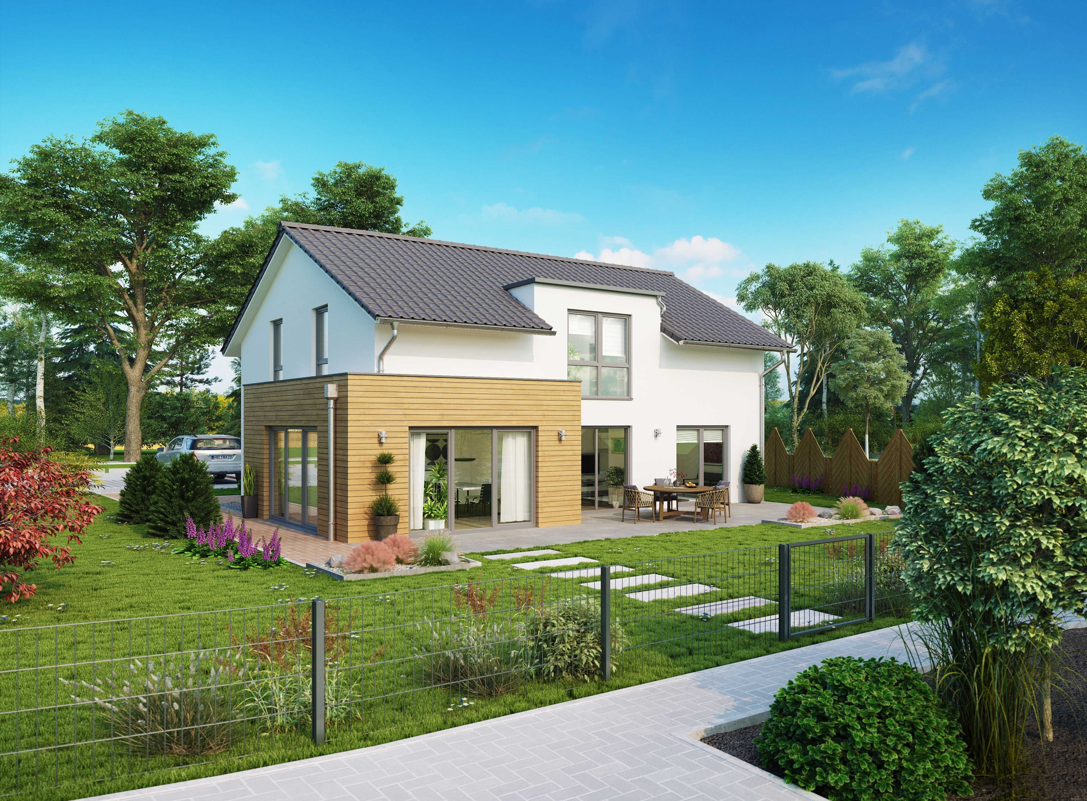 Hausidee_HELMA_TREVISO_Gartenansicht