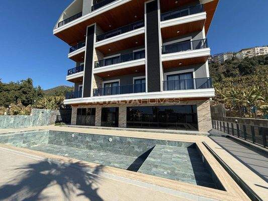 Beautiful Sea View Stylish Real Estate in Antalya Alanya