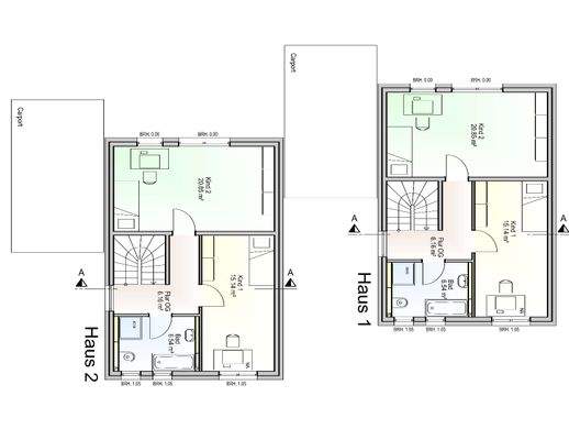 Obergeschoss-Variante Ausbau
