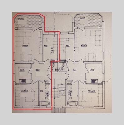 Grundriss Wohnung 3