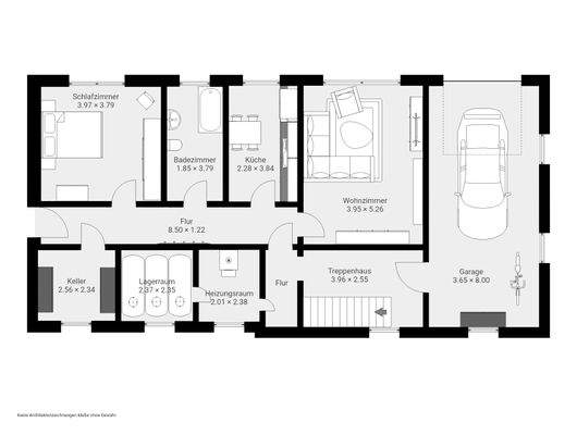 Grundriss Kellergeschoss