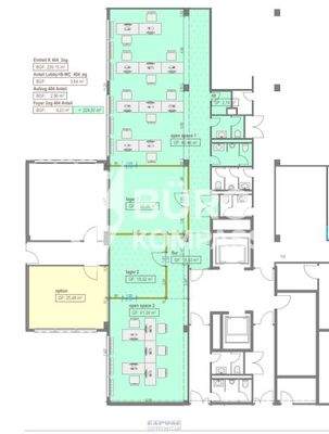 Muster 2.OG ca. 225 m²