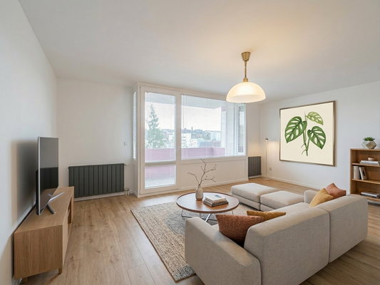 Beispiel modernisiertes Wohnzimmer