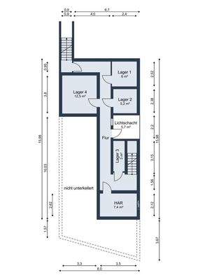 Grundriss Kellergeschoss