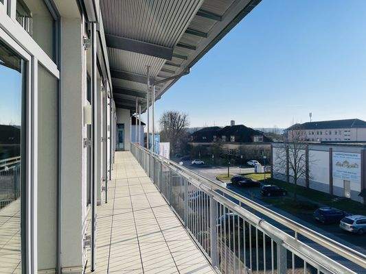 Loggia im Staffelgeschoss