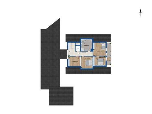 Grundriss Dachgeschoss