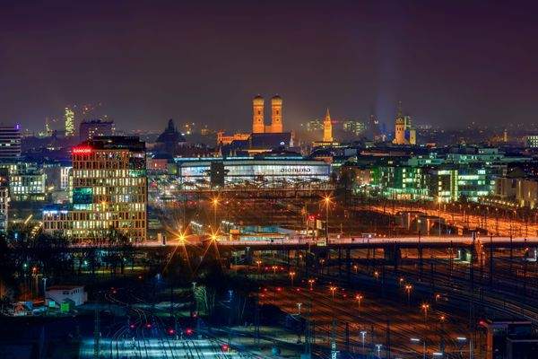 Über den Dächern Münchens