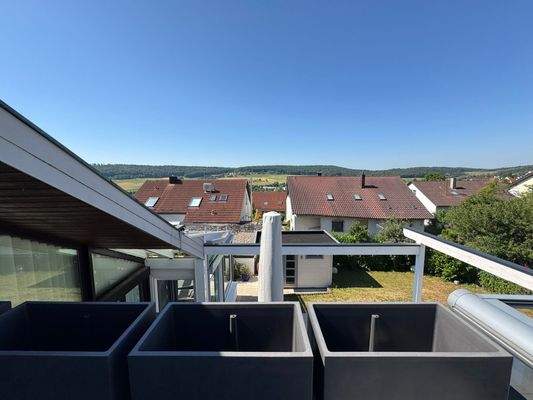 Dachterrasse mit Weitblick