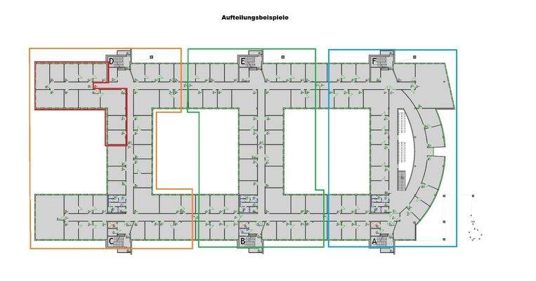 Mögliche Teilungsvarianten