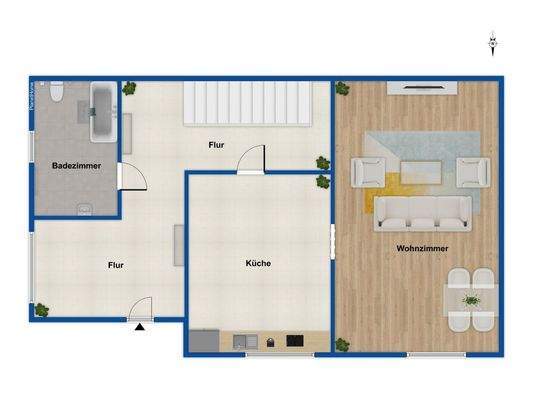 Grundriss Erdgeschoss