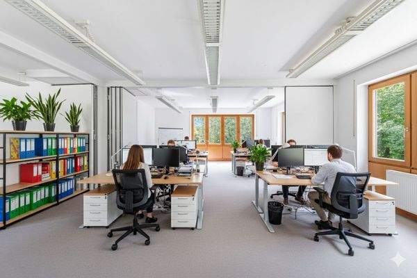 Visualisierung Büroraum