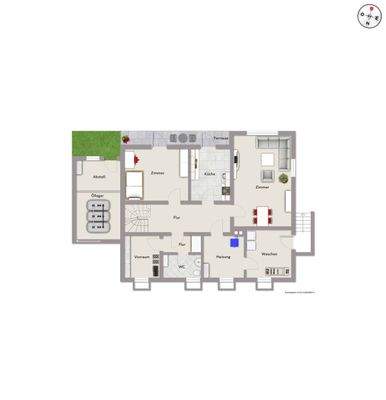 Grundriss Untergeschoss