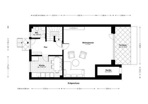 Grundriss Erdgeschoss