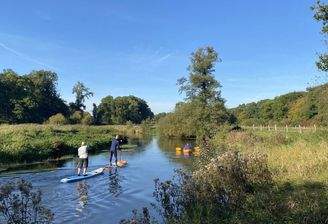 Eigenes Ufer an der Ilmenau