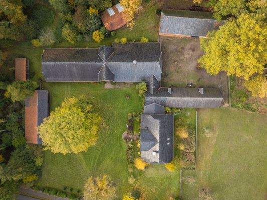 Hofanwesen Luftaufnahme