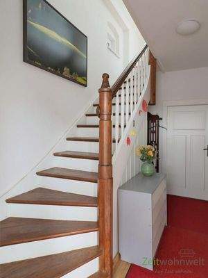 Blick ins Treppenhaus