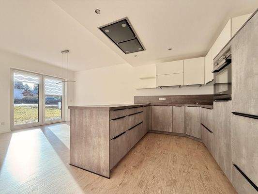 Bungalow: hochwertige Küchengestaltung