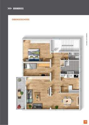 Grundriss Obergeschoss