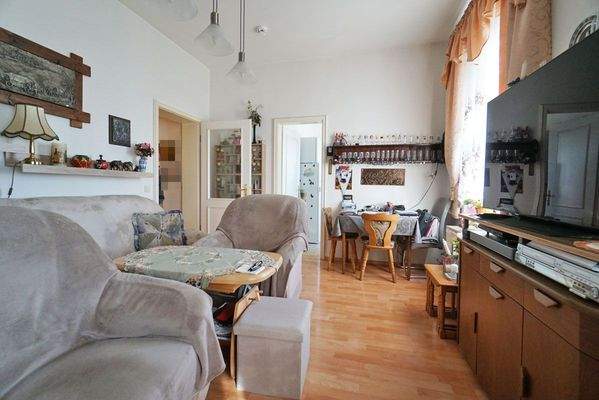 Wohnen, Blick Küche-Flur