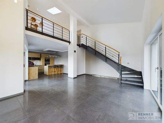 Wohn, Ess, Küchenbereich