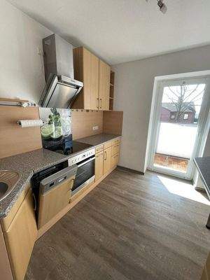 Küche mit Zugang Balkon