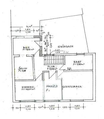 Grundriss Obergeschoss