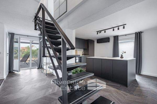 Treppenaufgang Gästehaus 