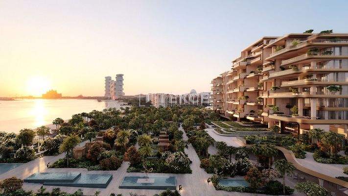 Exclusive Waterfront Apartments in Palm Jumeirah Dubai