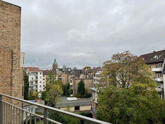 Aussicht Balkon Innenhof
