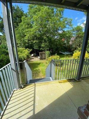 Balkon Zugang zum Garten