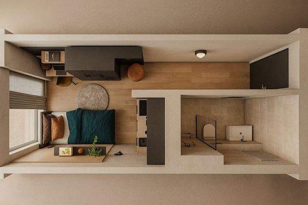 3D-ansicht Urban Smart