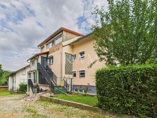 Ansicht + Eingang Anbau