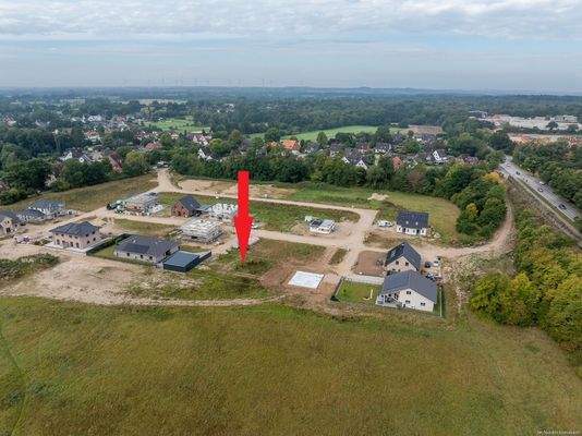 Lage des Baugebietes