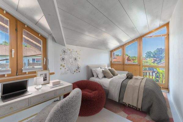 Büro oder Kinderzimmer - visualisiert