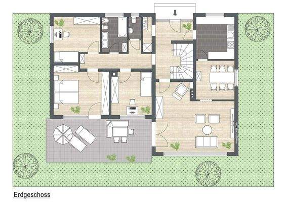 Grundriss Erdgeschoss