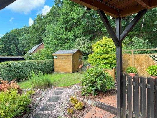 Der Terrassenbereich